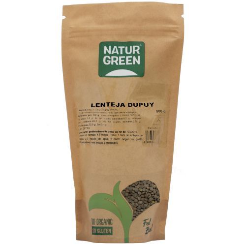 legumbres y verduras desecadas LENTEJA DUPUY 500GR BIO S/G