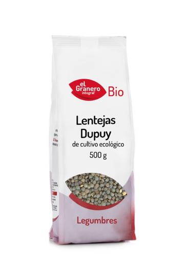 legumbres y verduras desecadas LENTEJAS DUPUY BIO, 500 g