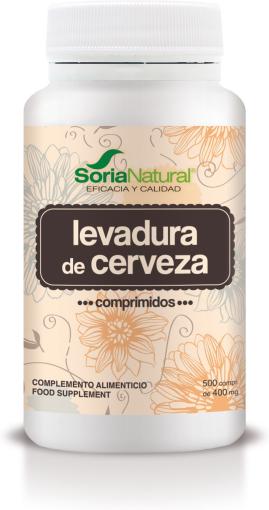 vitaminas y minerales LEVADURA CERVEZA 500 COMPRIMIDOS