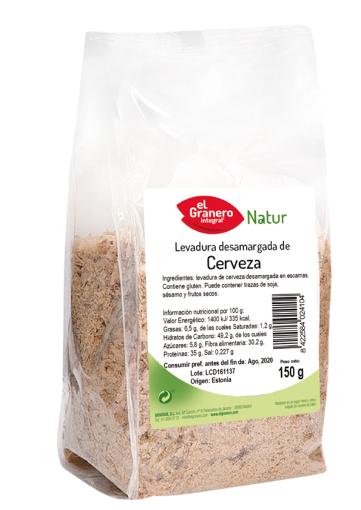 copos, mueslis y salvados LEVADURA DE CERVEZA DESAMARGADA, 150 g