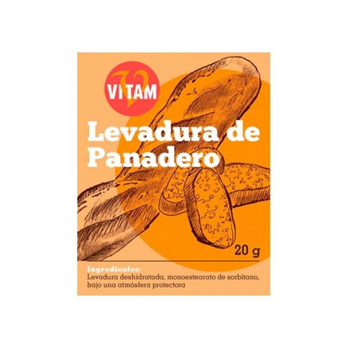 harinas y sémolas LEVADURA DE PANADERO 20 G