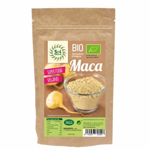 plantas en polvo MACA BIO VEGANO 200GR