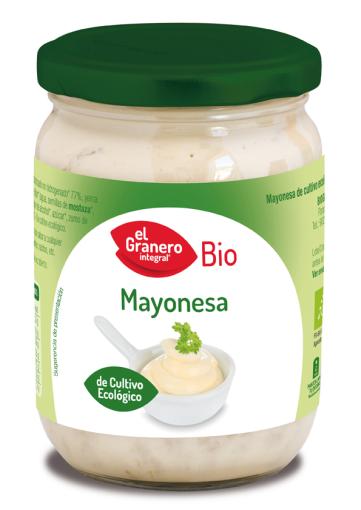 sales, condimentos y salsas MAYONESA BIO, 340 g