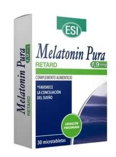 sistema nervioso MELATONINA PURA RETARD 1.9MG 30 COMP