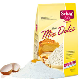 celiacos MIX C DOLCI PREPARADO PARA GALLETAS Y PASTELES 1 kg.