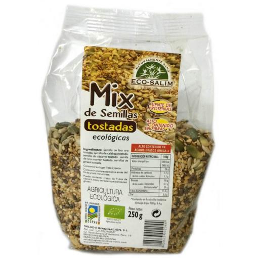 aperitivos y frutos secos MIX DE SEMILLAS TOSTADAS 250 GR