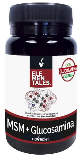 huesos y articulaciones MSM+GLUCOSAMINA 40 CAP VEGETALES