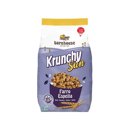 copos, mueslis y salvados MUESLI KRUNCHY SUN ESPELTA BIO 375 G