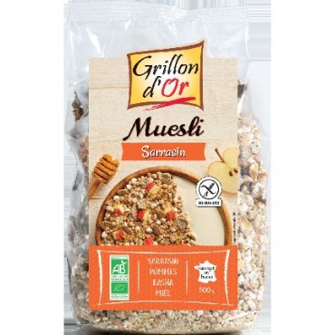 copos, mueslis y salvados MUESLI SARRACENO S/G ECO