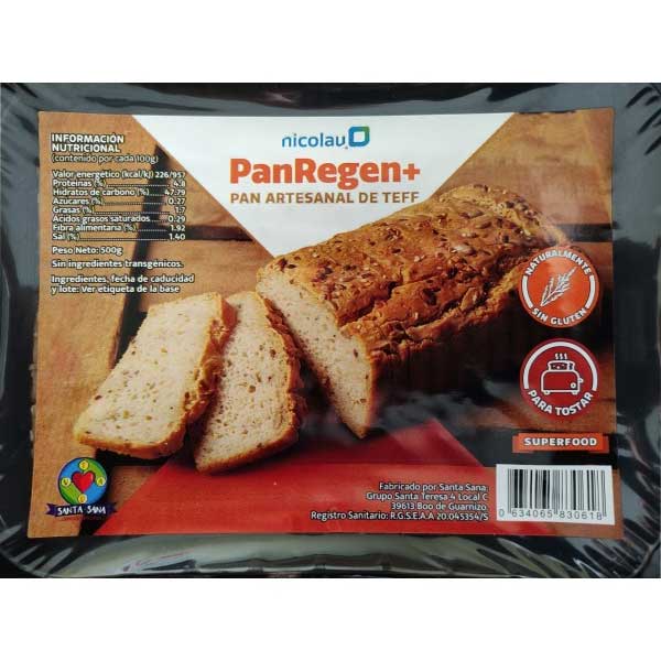 pan PAN DE TEFF 500grs