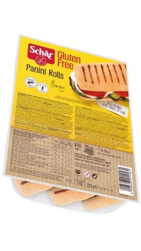 celiacos PANINI ROLLS, 225 gr.