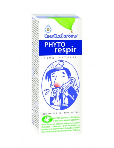 sistema respiratorio PHYTORESPIR 30ML+4 STICKS INHALADORES