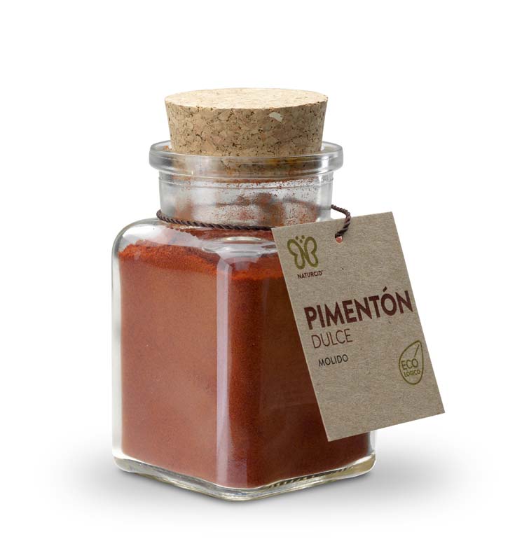 sales, condimentos y salsas PIMENTON DULCE EN POLVO GOURMET ECO 90GR