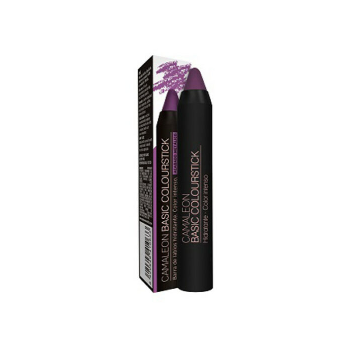 maquillaje PINTALABIOS CAMALEON BASIC METALICO MORADO 4 GRS