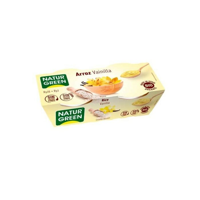 postres POSTRE ARROZ VAINILLA 2 X 125 g BIO S/G VEG