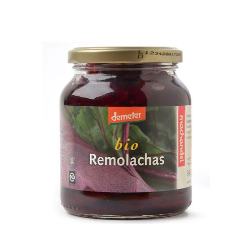 conservas REMOLACHA EN RODAJAS BIO 340G