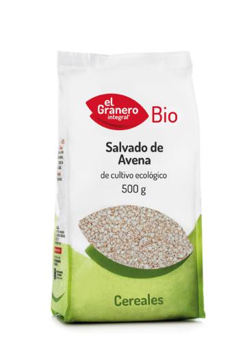 copos, mueslis y salvados SALVADO DE AVENA BIO, 500 g