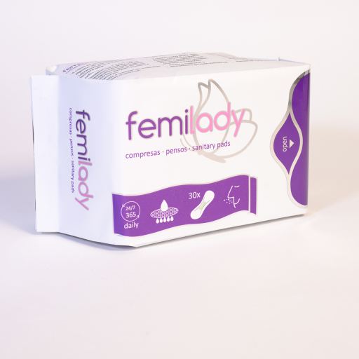 higiene intima SALVASLIP FEMILADY 30UDS