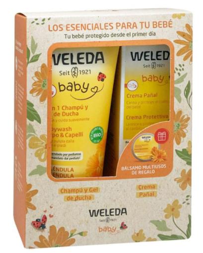 higiene infantil SET CUIDADO ESENCIAL BEBE CHAMPU-GEL 200ML + CREMA PAÑAL 75ML