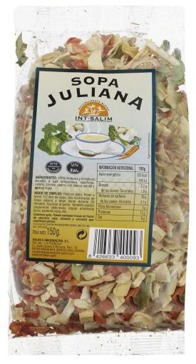 legumbres y verduras desecadas SOPA JULIANA 150GR