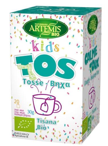 plantas en filtro TISANA TOS KIDS BIO 30G