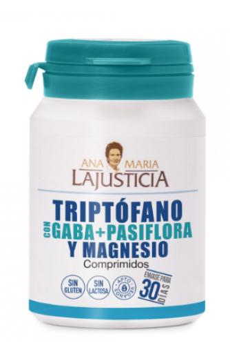 sistema nervioso TRIPTOFANO CON GABA PASIFLORA Y MAGNESIO 60 COMP.