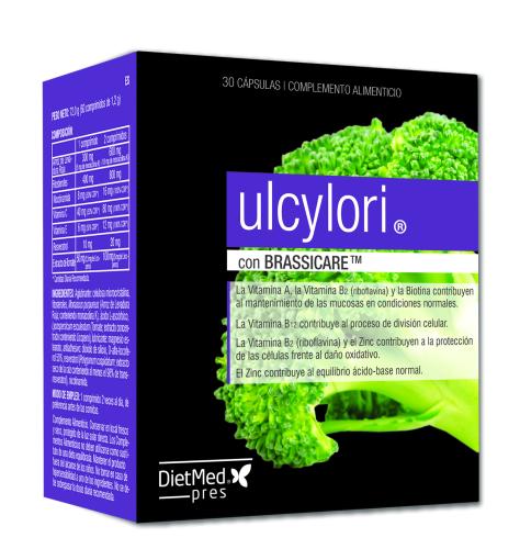 digestivos ULCYLORI 30 CAP