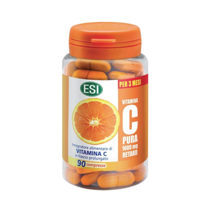 vitaminas VITAMINA C PURA 1000MG RETARD 90 COMPRIMIDOS