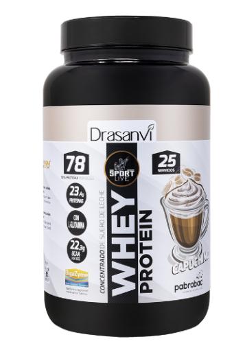 deporte WHEY PROTEIN CONCENTRADA CAPUCHINO 750G SPORT LIVE