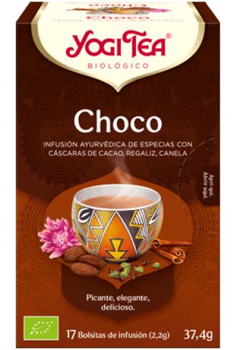 plantas en filtro YOGI TEA CHOCO TE BIO 17 FILTROS