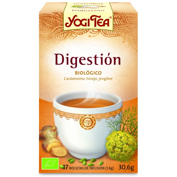 plantas en filtro YOGI-TEA DIGESTION 17 FILTROS BIO