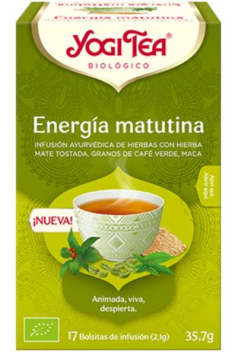 plantas en filtro YOGI TEA ENERGIA MATUTINA 17 FILTROS