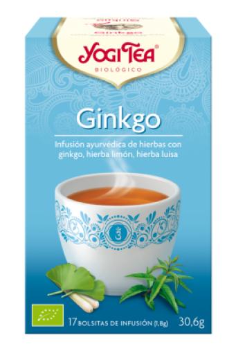 plantas en filtro YOGI TEA GINKGO 17 FILTROS BIO