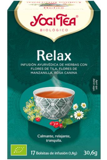 plantas en filtro YOGI TEA RELAX 17 FILTROS BIO