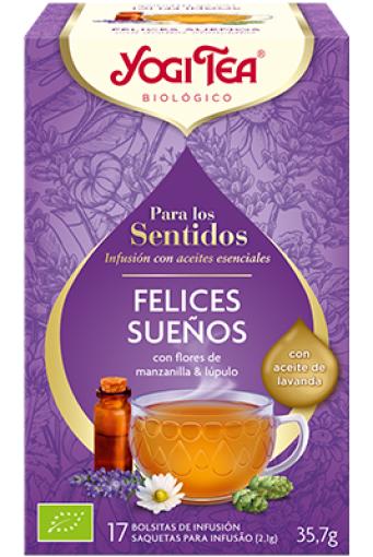 plantas en filtro YOGI TEA SENTIDOS FELICES SUEÑOS BIO 17 FILTROS