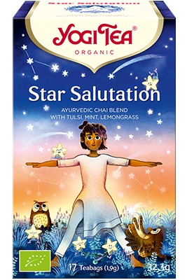 plantas en filtro YOGI TEA STAR SALUTATION 17 FILTROS