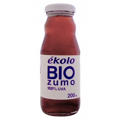 bebidas ZUMO DE UVA NEGRA BIO 100% EXPRIMIDO 200ML