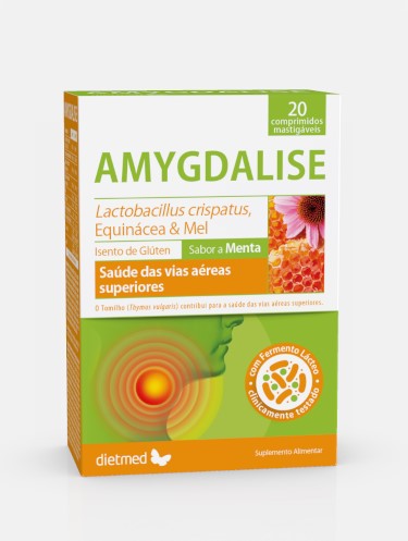 vitaminas AMYGDALISE 20 COMP.MASTICABLE