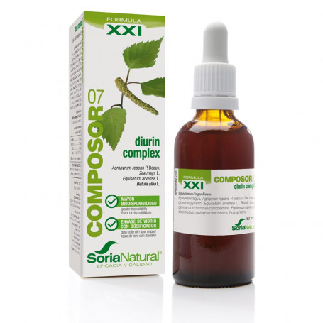 extractos de plantas COMPOSOR 7 DIURIN COMPLEX S. XXI 50ML