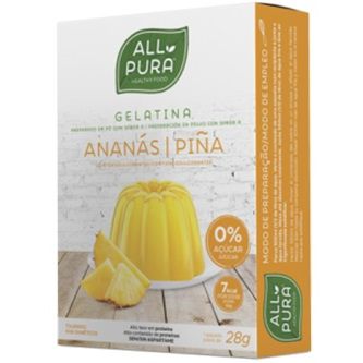 postres GELATINA SABOR PIÑA 1 SOBRE DE 28G