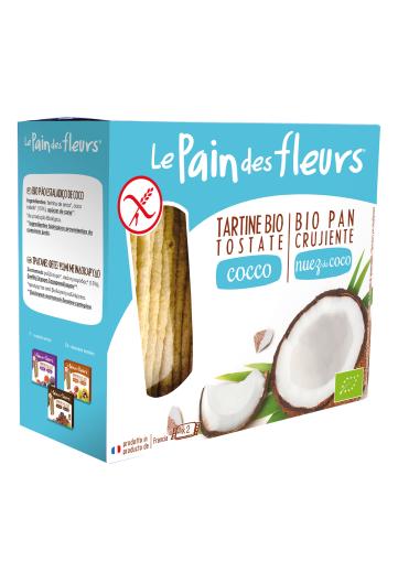 pan PAN DE FLORES CON COCO SIN GLUTEN BIO, 150 g