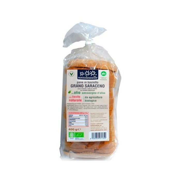 pan PAN DE MOLDE DE TRIGO SARRACENO Y ESPELTA BIO 400 GR