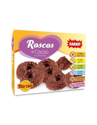 celiacos ROSCOS DE CACAO 150 grs S/glu