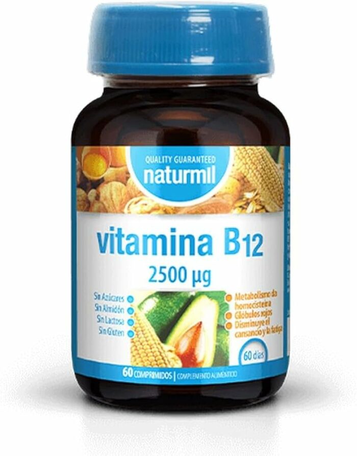 vitaminas VITAMINA B12 2500 - 60 COMPRIMIDOS