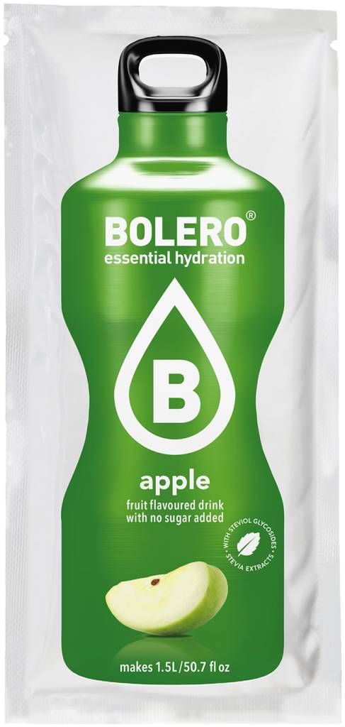 bebidas solubles BOLERO MANZANA SOBRE 9GRS