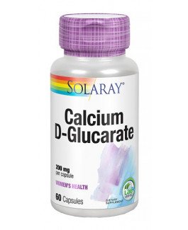 minerales D-GLUCARATE CALCIUM 400 MG - 60 CÁPSULAS