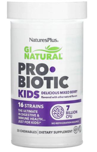 complementos infantil. GI NATURAL PROBIOTIC KIDS 30 COMPRIMIDOS