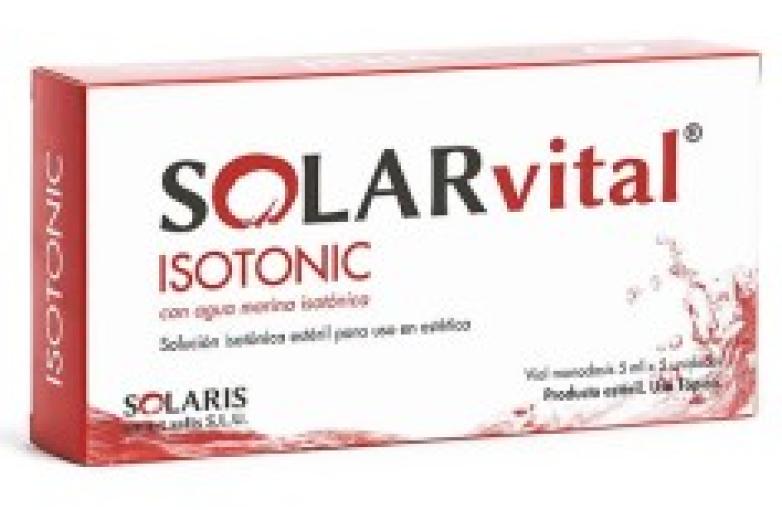 antioxidantes SOLARVITAL ISOTONIC 5MLX5 UNIDADES