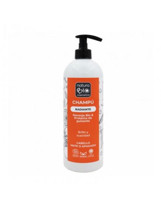 línea capilar CHAMPU RADIANTE NARANJA BIO & PROTEINA GUISANTE 740ML