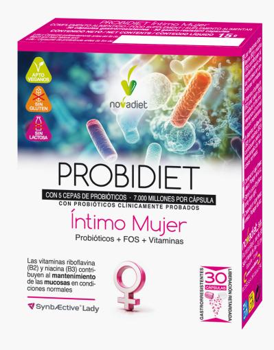 sistema genitourinario PROBIDIET INTIMO MUJER 30 CAPS